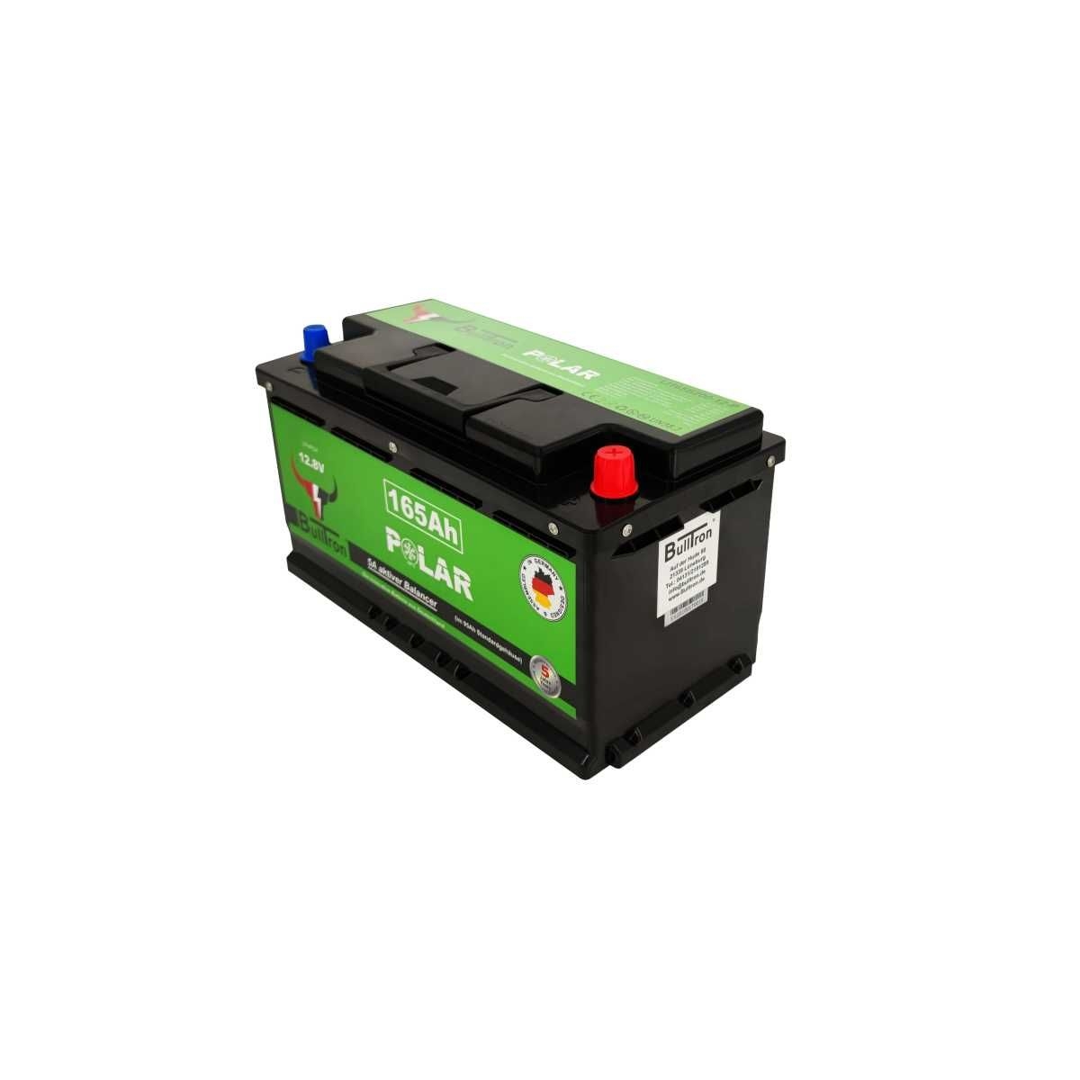 BULLTRON Lithium-Batterie POLAR 165Ah 12V inkl. BMS 200A Dauerstrom - App - LI165B200-12-P