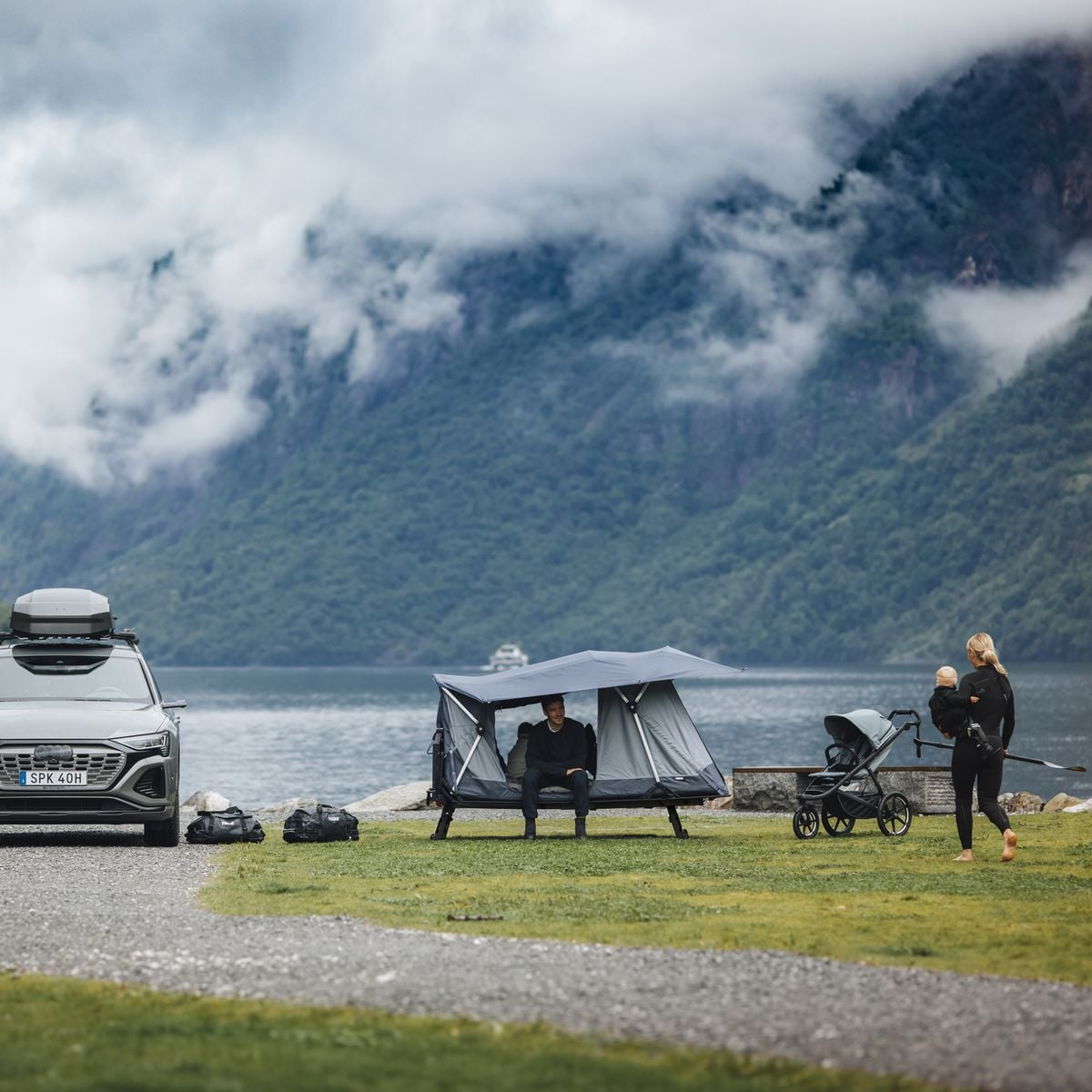 Thule Outset 3-Personen-Anhaengerkupplungszelt - 901520