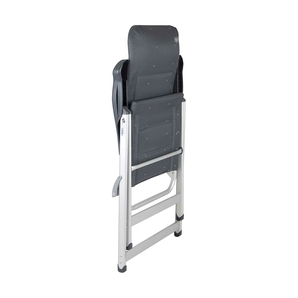 CRESPO Campingstuhl Deluxe AL-237-DL grau - 1149077