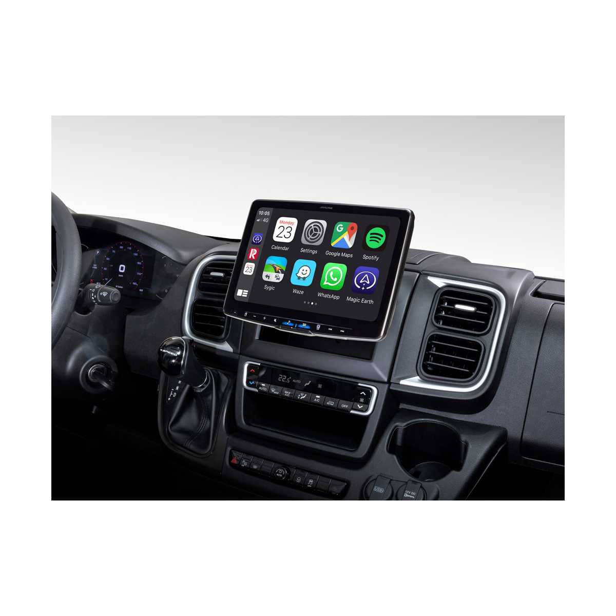 ALPINE HALO 11 Digital-Media-Station Fiat Ducato Serie 8 ab Bj. 2021 iLX-F115DU8