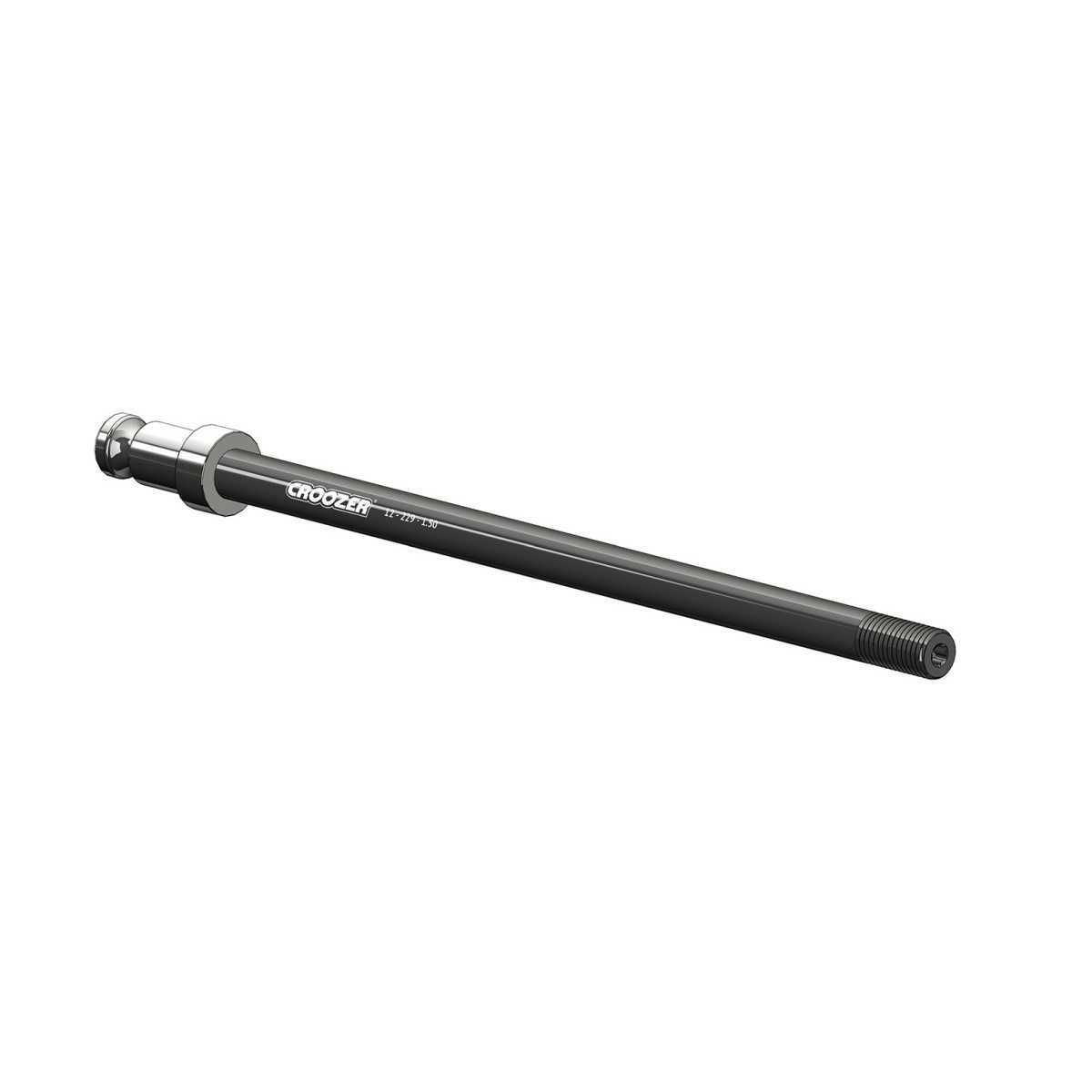 CROOZER Steckachskupplung Gewindesteigung 1.50 - Laenge 223-229 mm- 10 mm Sockel - 122500618