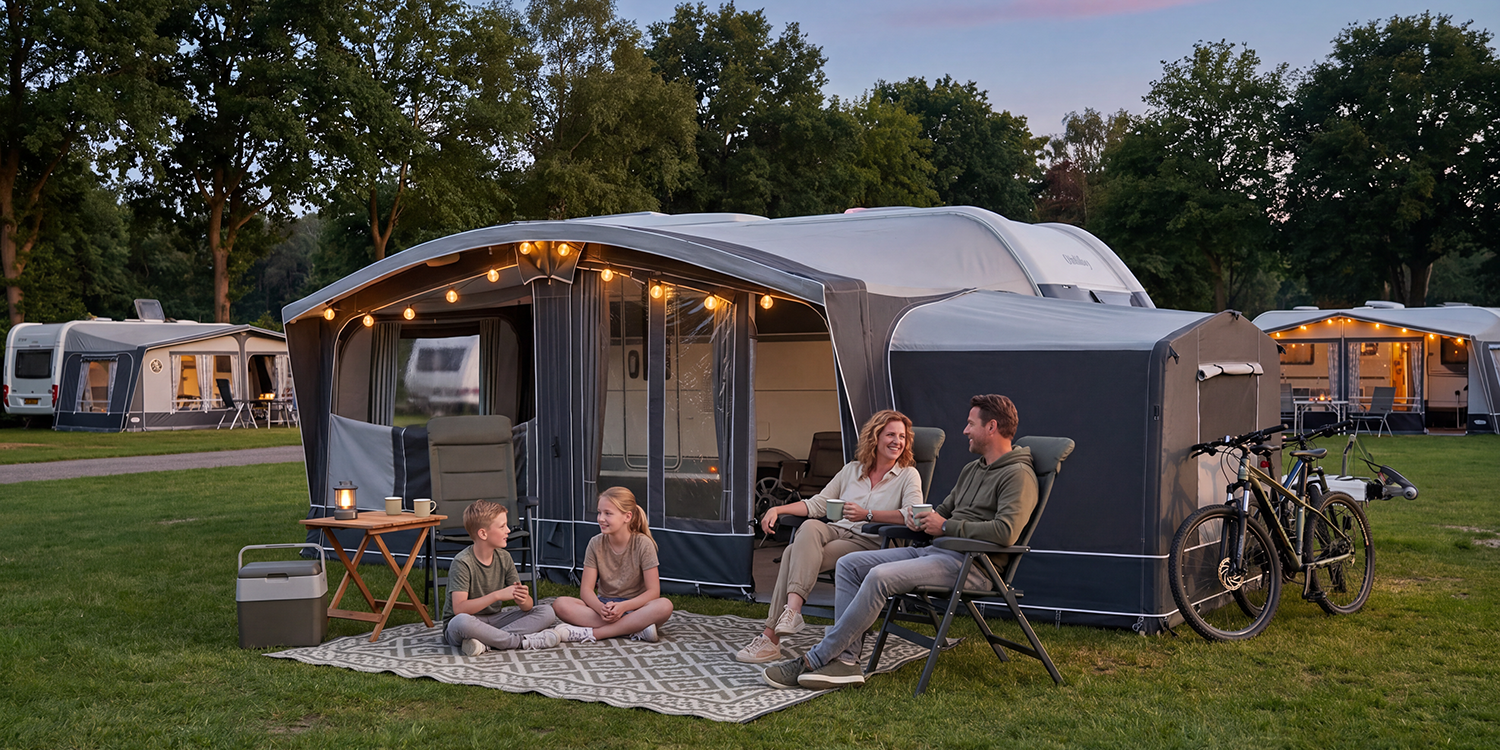 Doréma Vorzelt beim Camping