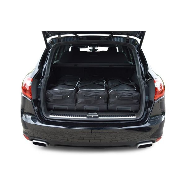 Car Bags P20201S Porsche Cayenne SUV Bj- 11-17 Reisetaschen Set- Auf Ihr Auto massgeschneidert- Das Original