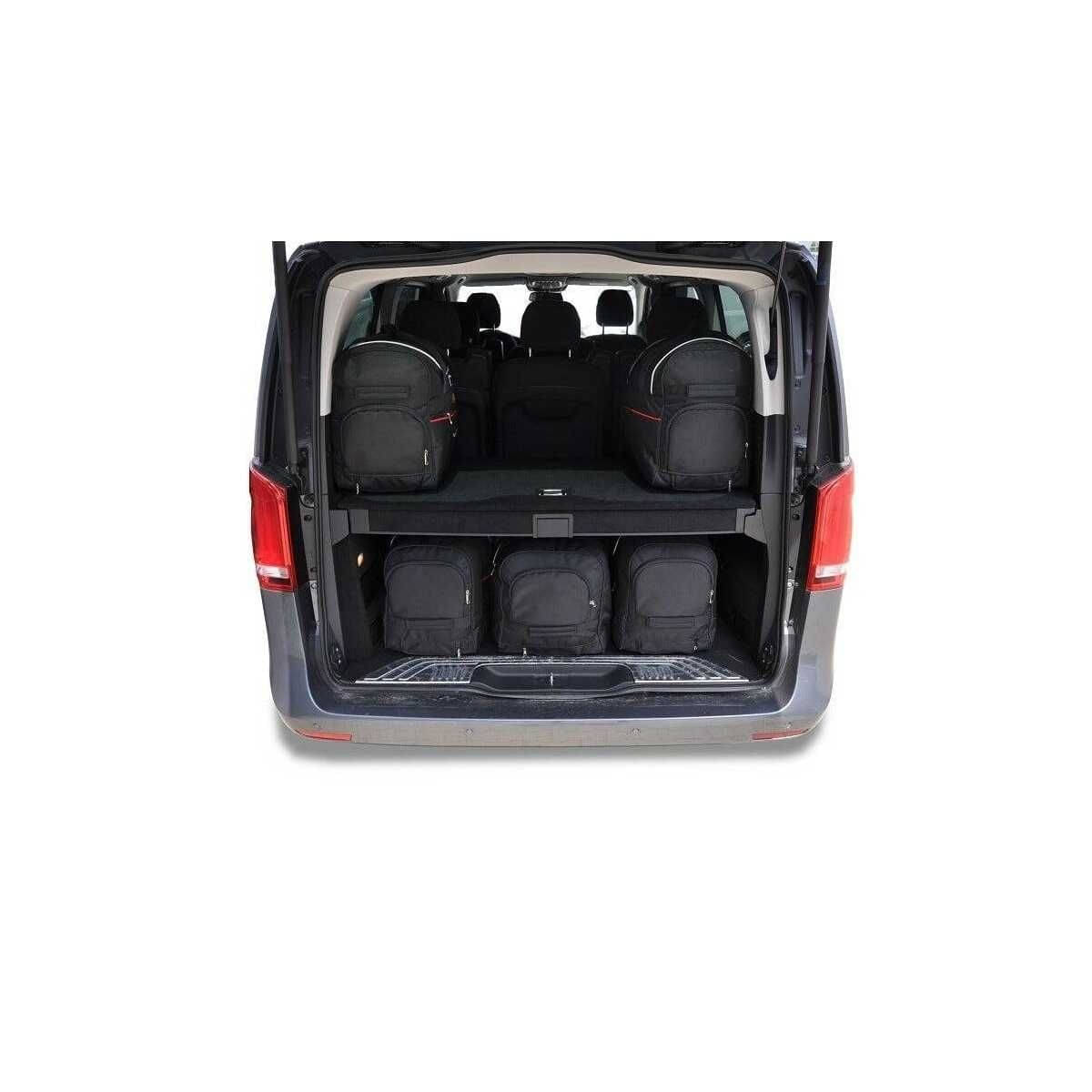 KJUST Kofferraum Taschen Set fuer MERCEDES-BENZ V EXTRA LONG ab Bj. 2014 7er-Set - 7027058