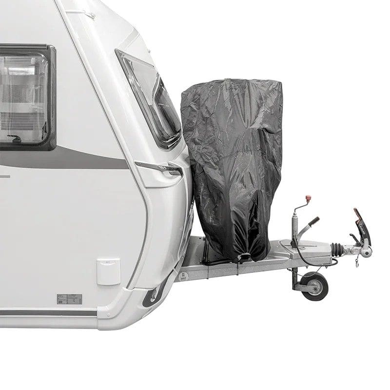 ProPlus Fahrradschutzhuelle XL fuer 2 Fahrraeder fuer Deichselmontage 330291