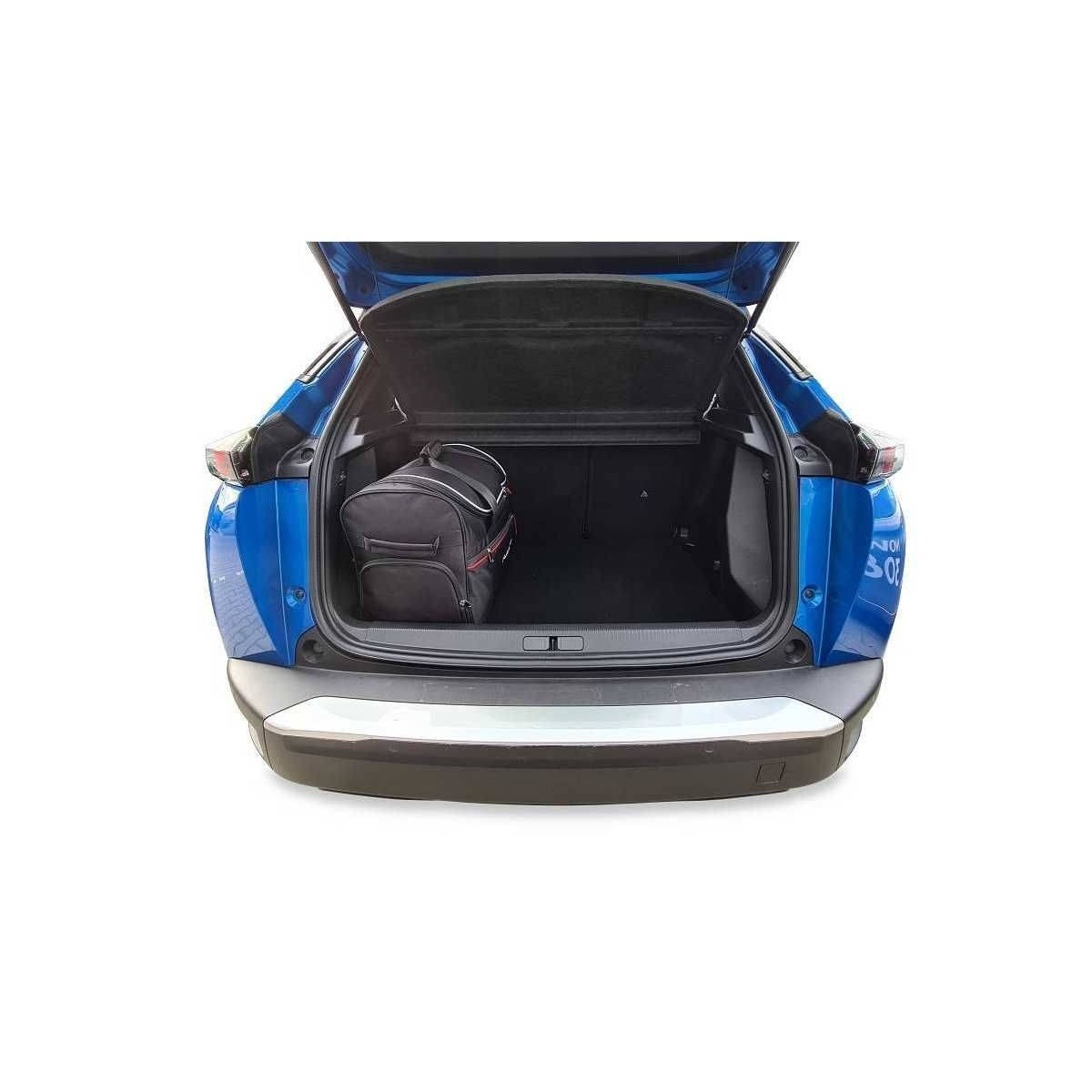 KJUST Kofferraum Taschen Set fuer PEUGEOT e-2008 ab Bj. 2019 3er-Set - 7032032