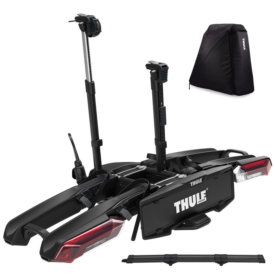 Thule Epos 2 - 978100 - THULE 9781 Epos 2 Fahrradtraeger faltbar - inkl. Tasche und Auffahrschiene