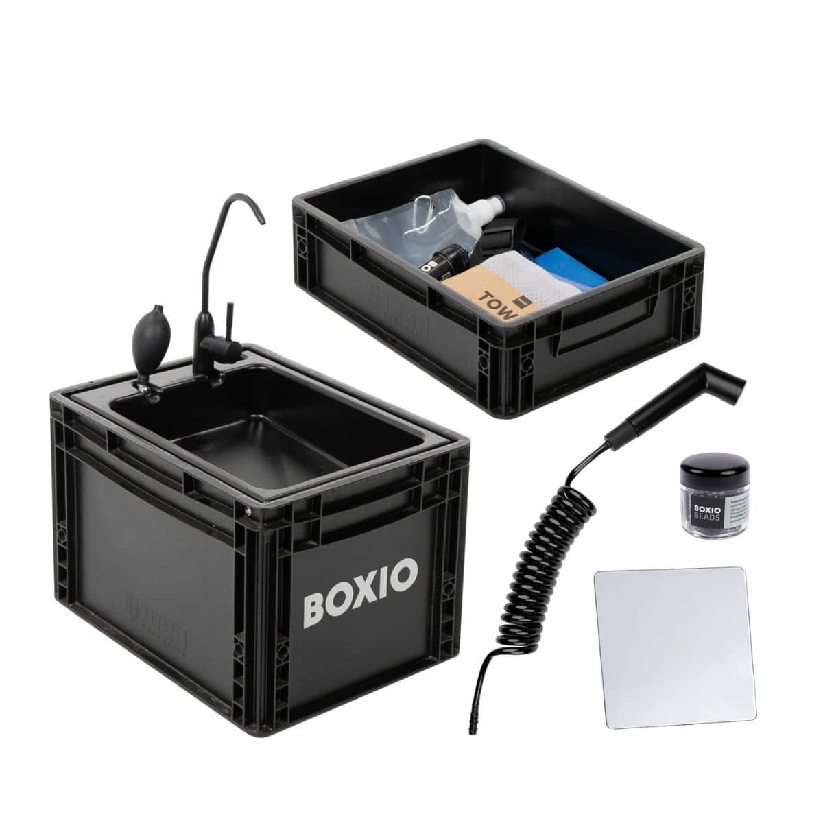 BOXIO - WASH MAX+ Waschbecken und Filter-System BOXIO - WASH MAX- Waschbecken und Filter-System - BOX-WAS-BL-10-MAX