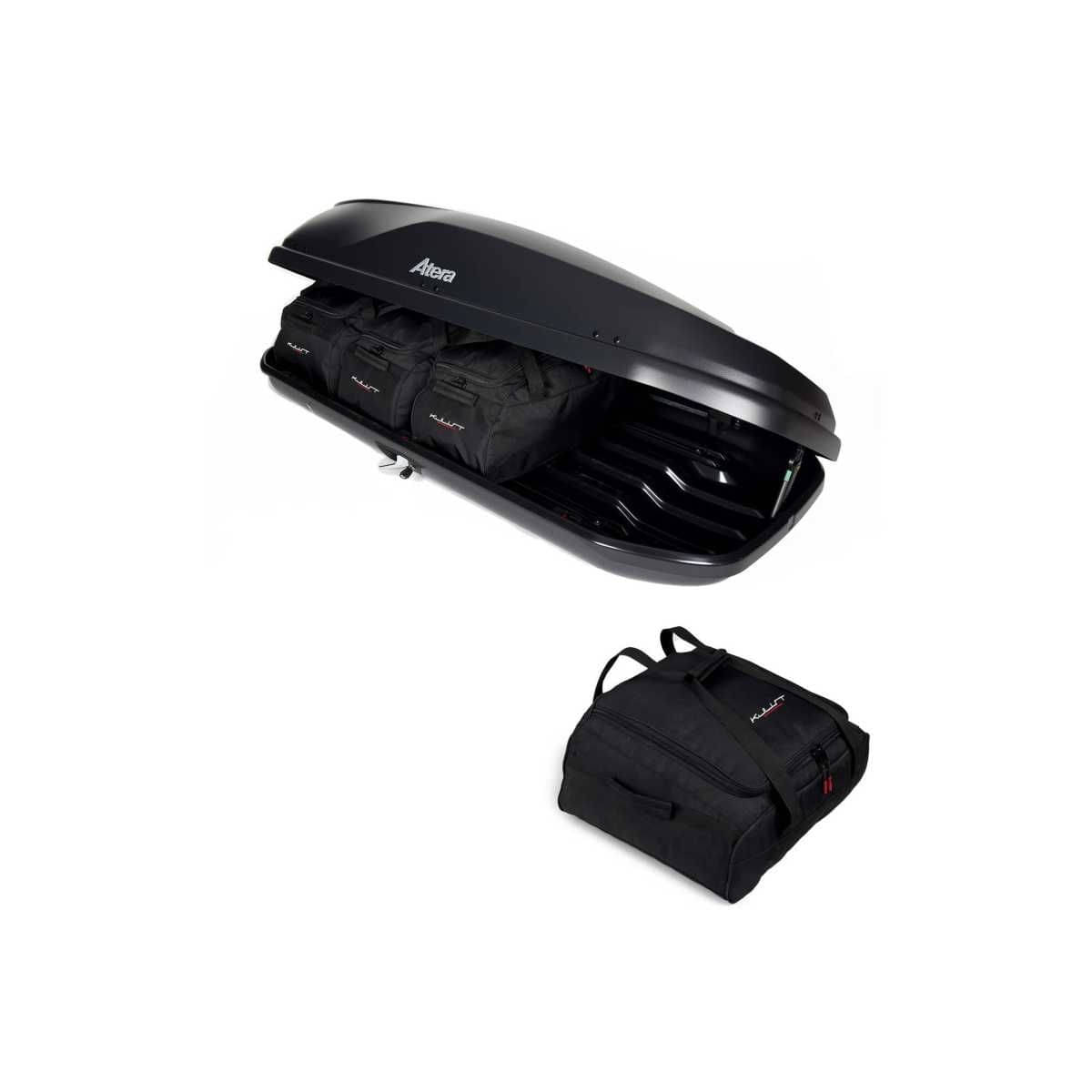 KJUST Dachboxen Taschen Set fuer Dachbox ATERA CASAR L 4er-Set - 13137