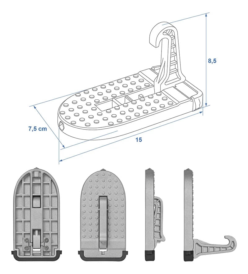 ProPlus Tritthilfe zum Einhaengen in der Tuere