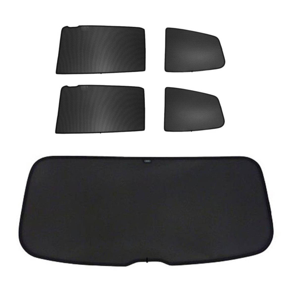 WINDESA SunClip Sonnenschutz - Sichtschutz VW-Seat Sharan-Alhambra Bj. 2010-2022 Set ABC - sun-10390abc