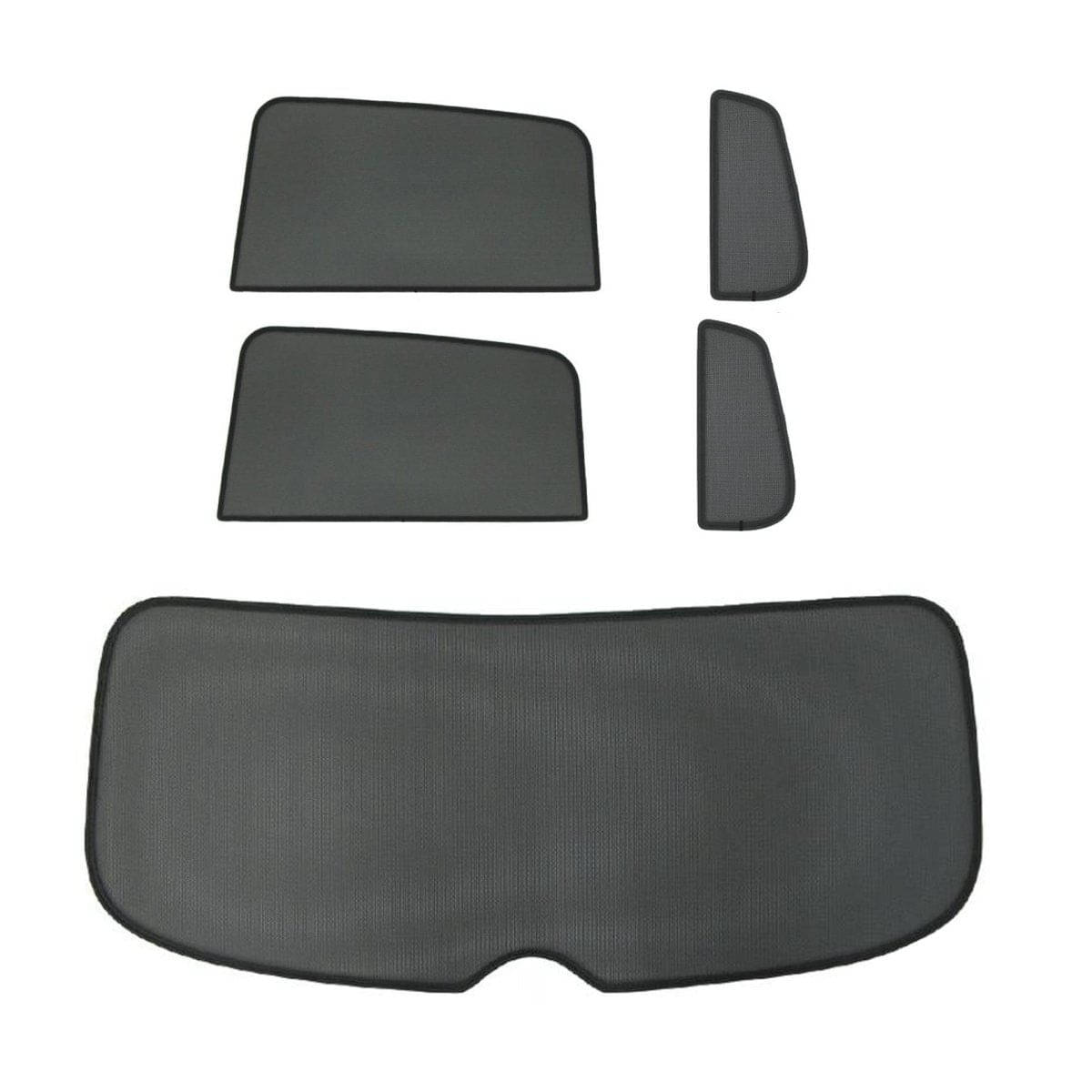 WINDESA SunClip Sonnenschutz - Sichtschutz VW Tiguan Bj. 2007-2016 Set ABC - sun-10446abc