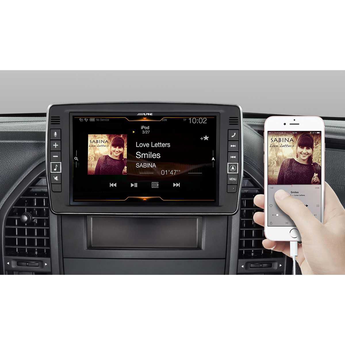 ALPINE Digital-Media-Station Mercedes Vito 447 X903D-V447