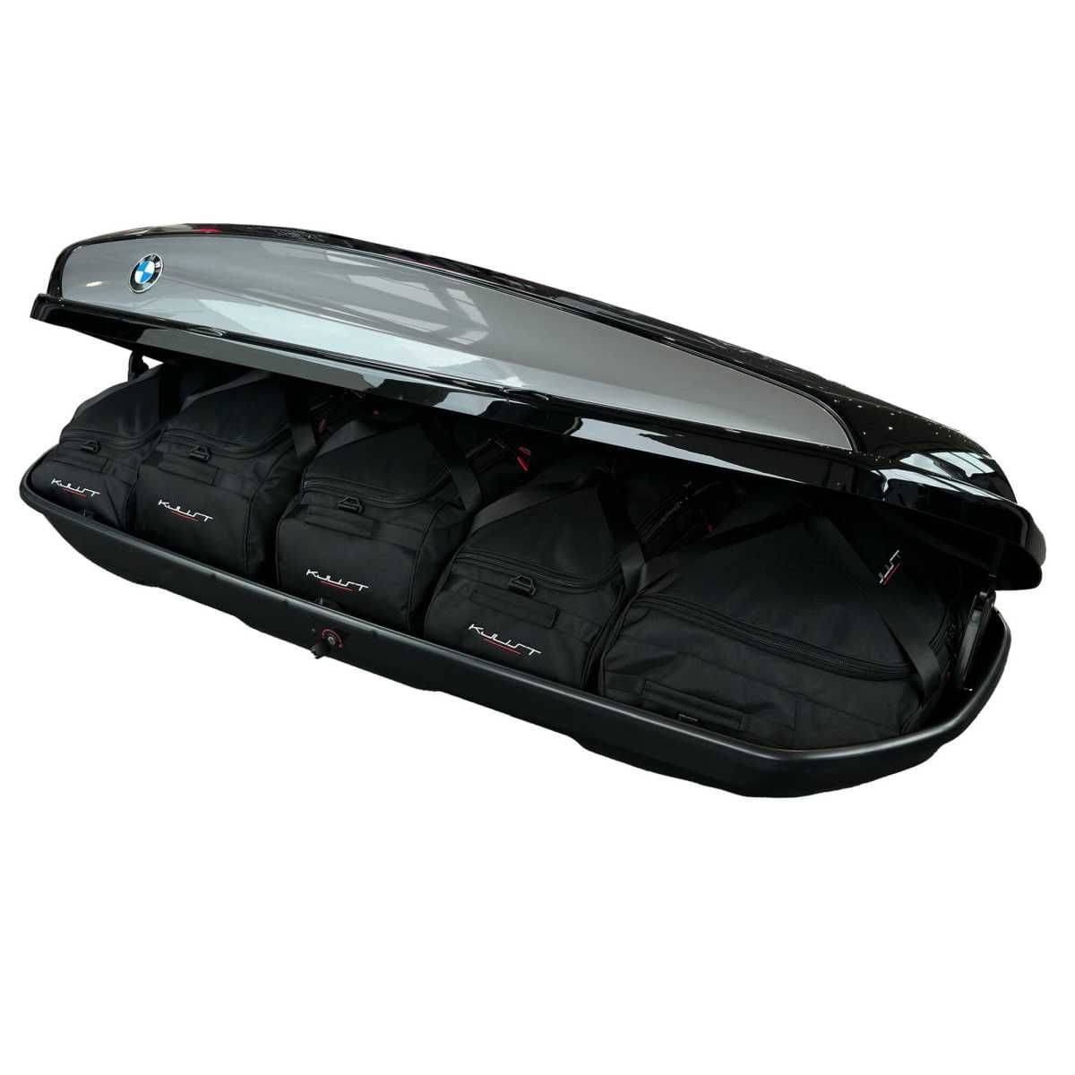 KJUST Dachboxen Taschen Set fuer Dachbox BMW 82732406460 420L 5er-Set - 13178