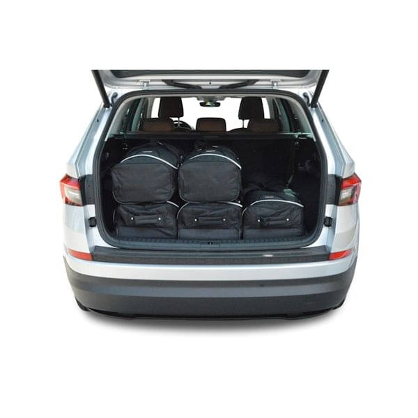 Car Bags S51201S SKODA Kodiaq Kombi 7-Sitzer Bj- 17-23 Reisetaschen Set- Auf Ihr Auto massgeschneidert- Das Original