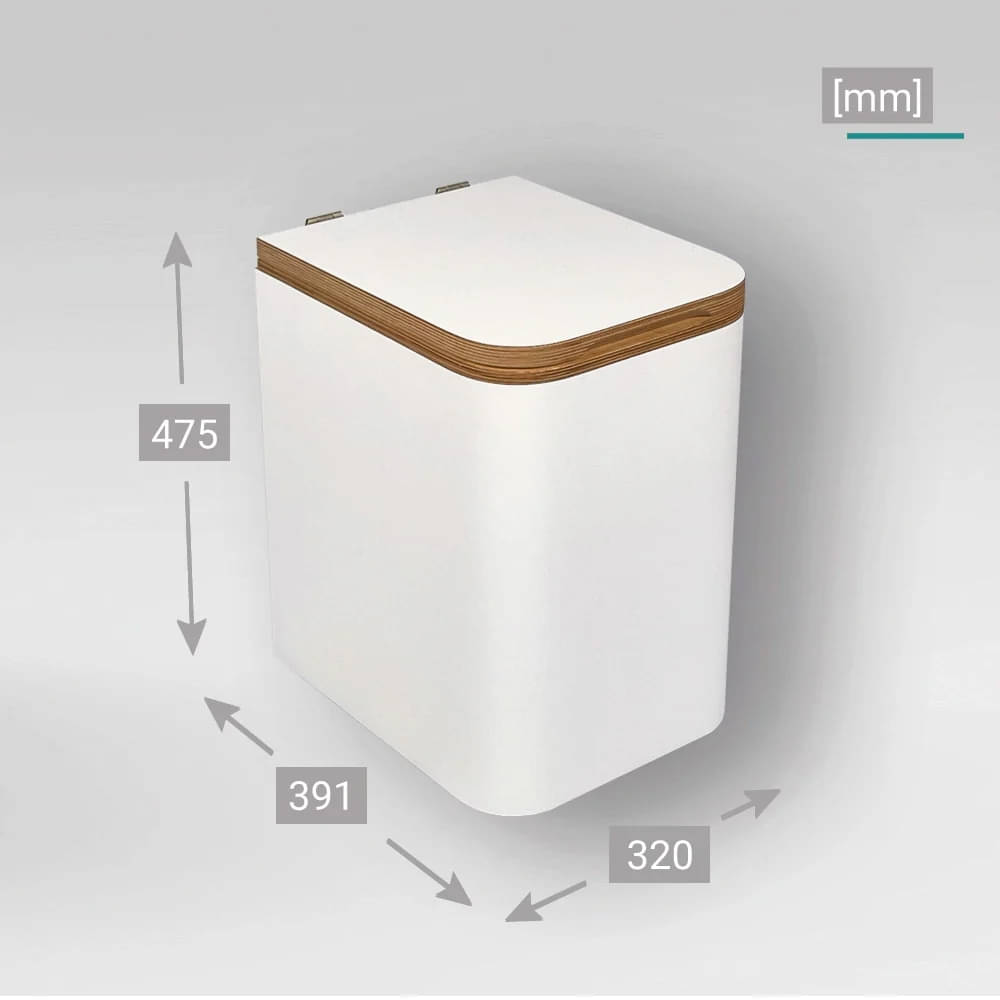 TRELINO Trenntoilette Timber Groesse L Anthrazit - T01-02502