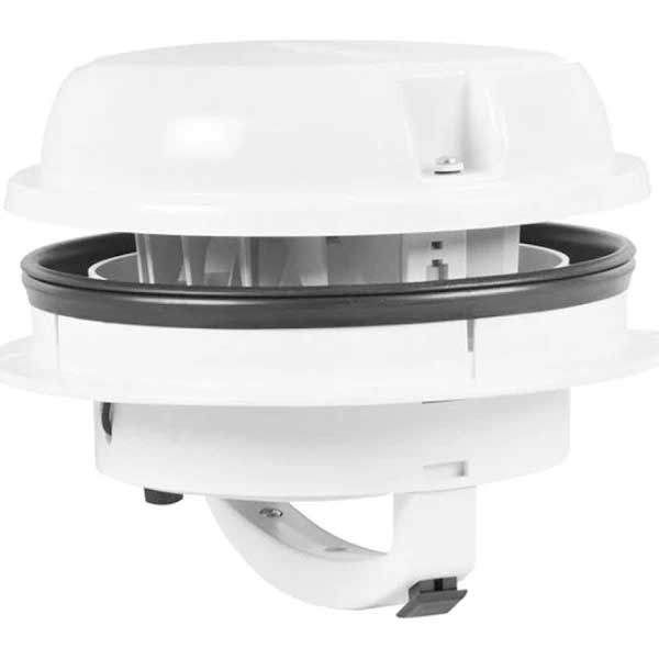 MAXXAIR MaxxFan Dome Dachluefter weiss PLUS mit LED MMD-3810W