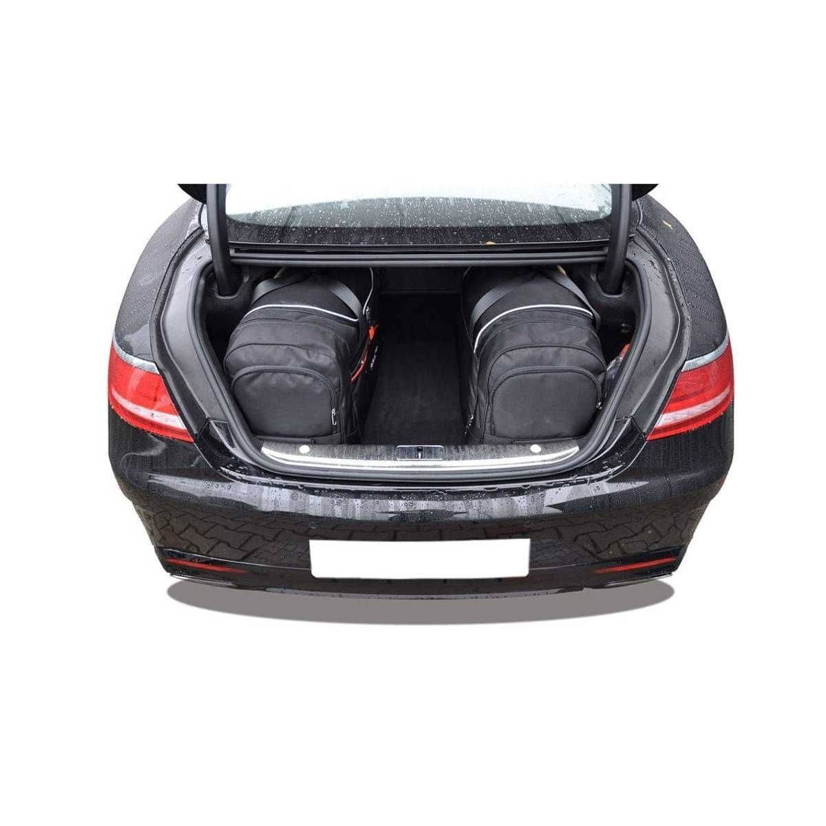 KJUST Kofferraum Taschen Set fuer MERCEDES-BENZ S COUPE Bj. 2014-2020 4er-Set - 7027046