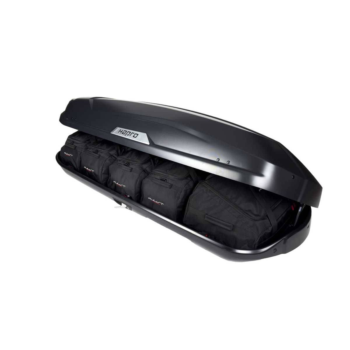 KJUST Dachboxen Taschen Set fuer Dachbox HAPRO TRIVOR 560 5er-Set - 13147