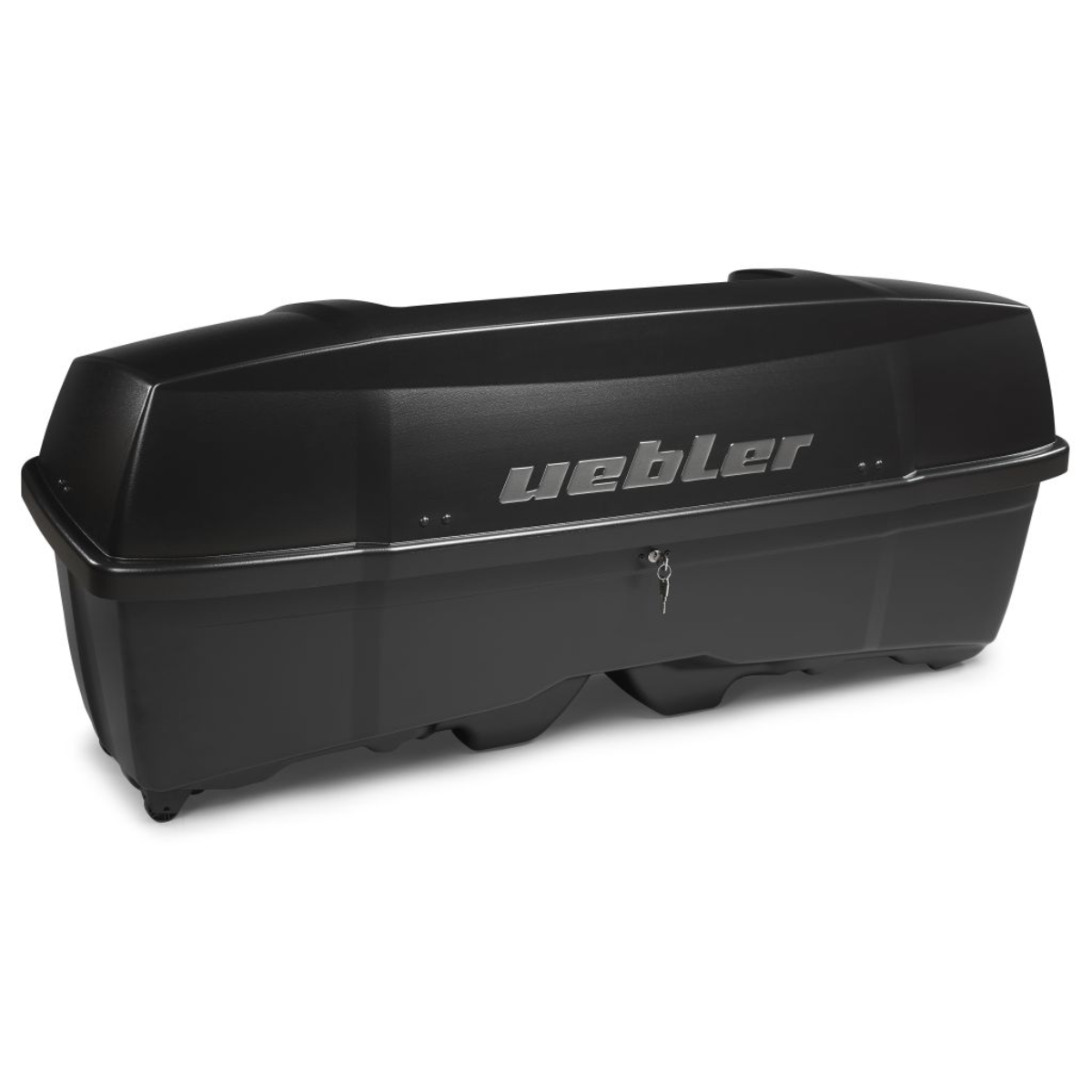 UEBLER Heckbox B1 300 Liter fuer Kupplungstraeger 25081 Deckel schwarz matt