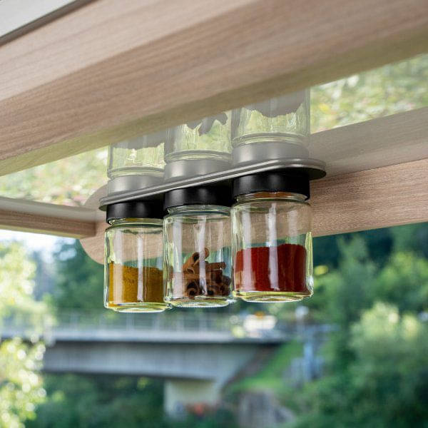 SILWY Feinkost Magnetglaeser BLACK - CLASSY -192 ml- FM-192-BCS-SM