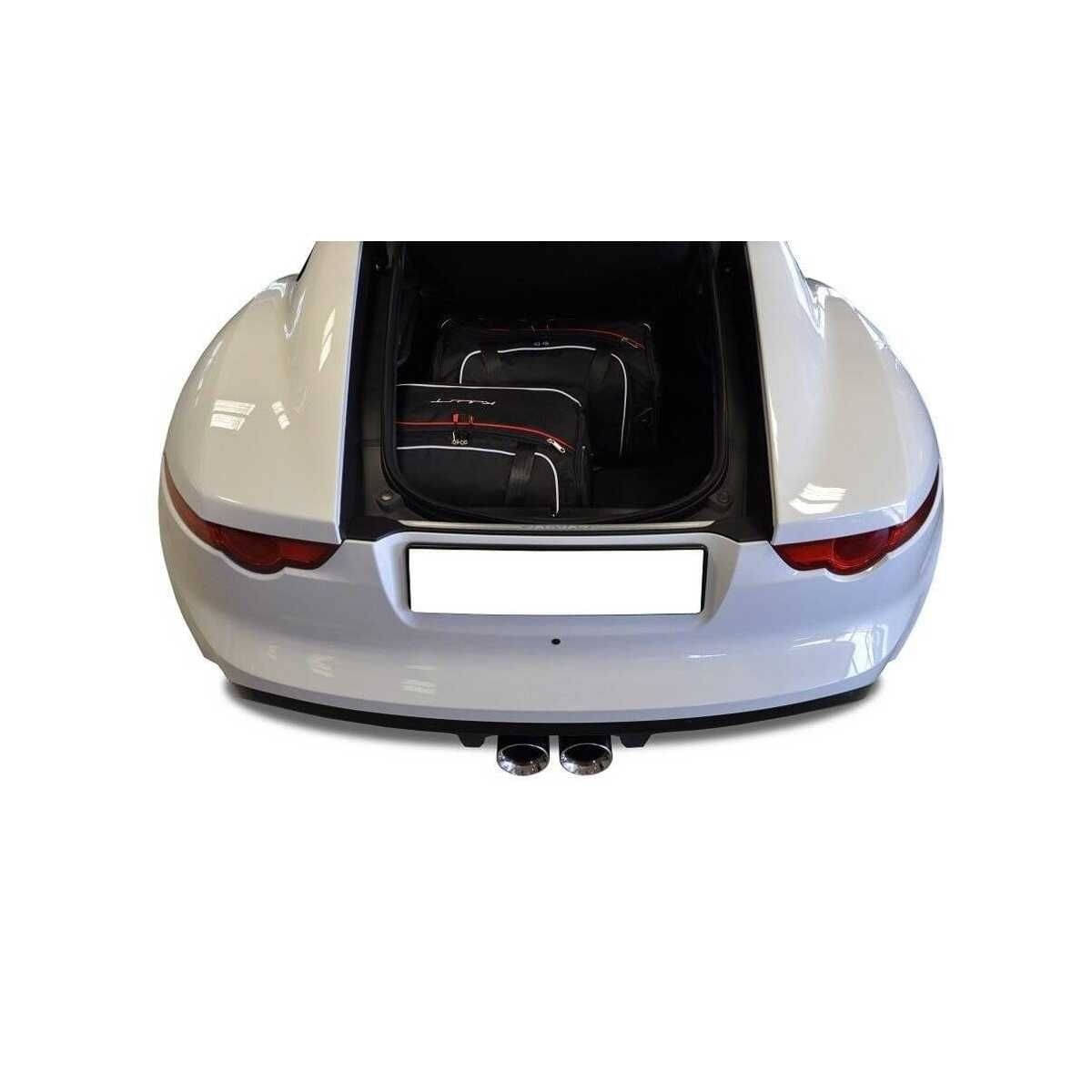 KJUST Kofferraum Taschen Set fuer JAGUAR F TYPE COUPE Bj. 2013-2019 3er-Set - 7020008