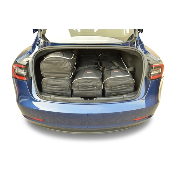 Car Bags T20401S TESLA Model 3 4-Tuerer Bj- 17- Reisetaschen Set- Auf Ihr Auto massgeschneidert- Das Original