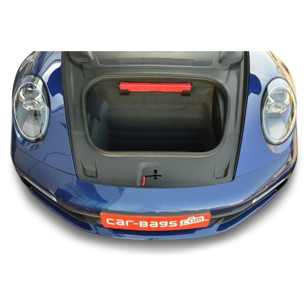 Car Bags P23601S PORSCHE 911 -Typ 992- 2WD Coupe - Cabrio - Targa Bj- 19-heute Reisetaschen Set- Auf Ihr Auto massgeschneidert- Das Original