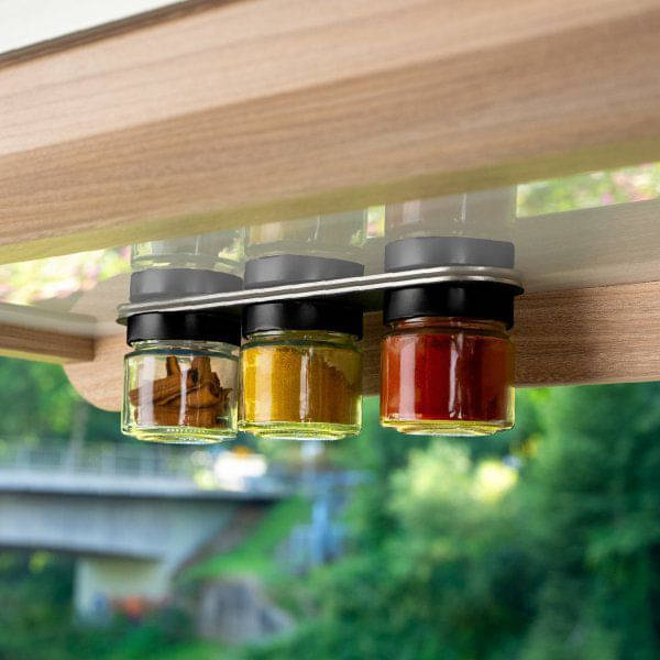 SILWY Feinkost Magnetglaeser BLACK - CLASSY -125 ml- FM-125-BCS-SM