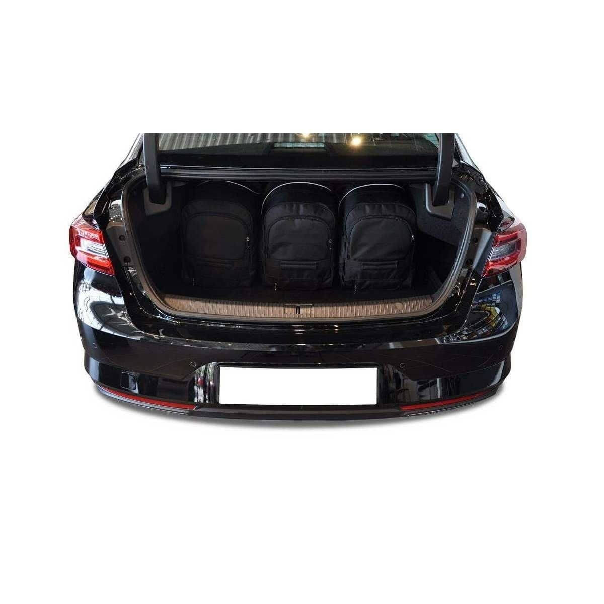 KJUST Kofferraum Taschen Set fuer RENAULT TALISMAN Limousine ab Bj. 2015 5er-Set - 7034021