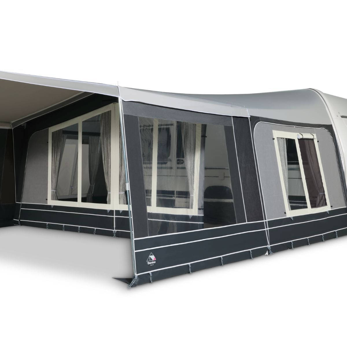 DOREMA Seitenwand-Set zu Vorzelt-Sonnendach-Erweiterung LOCARNO PLUS 2.0- Anthrazit - 20996