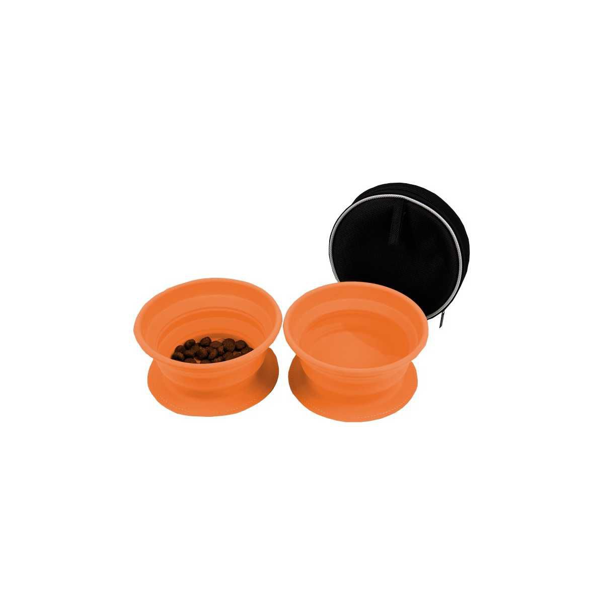 Disc-O-Bed DOG-BOWL faltbarer Futternapf 2-er Set - 65FPB