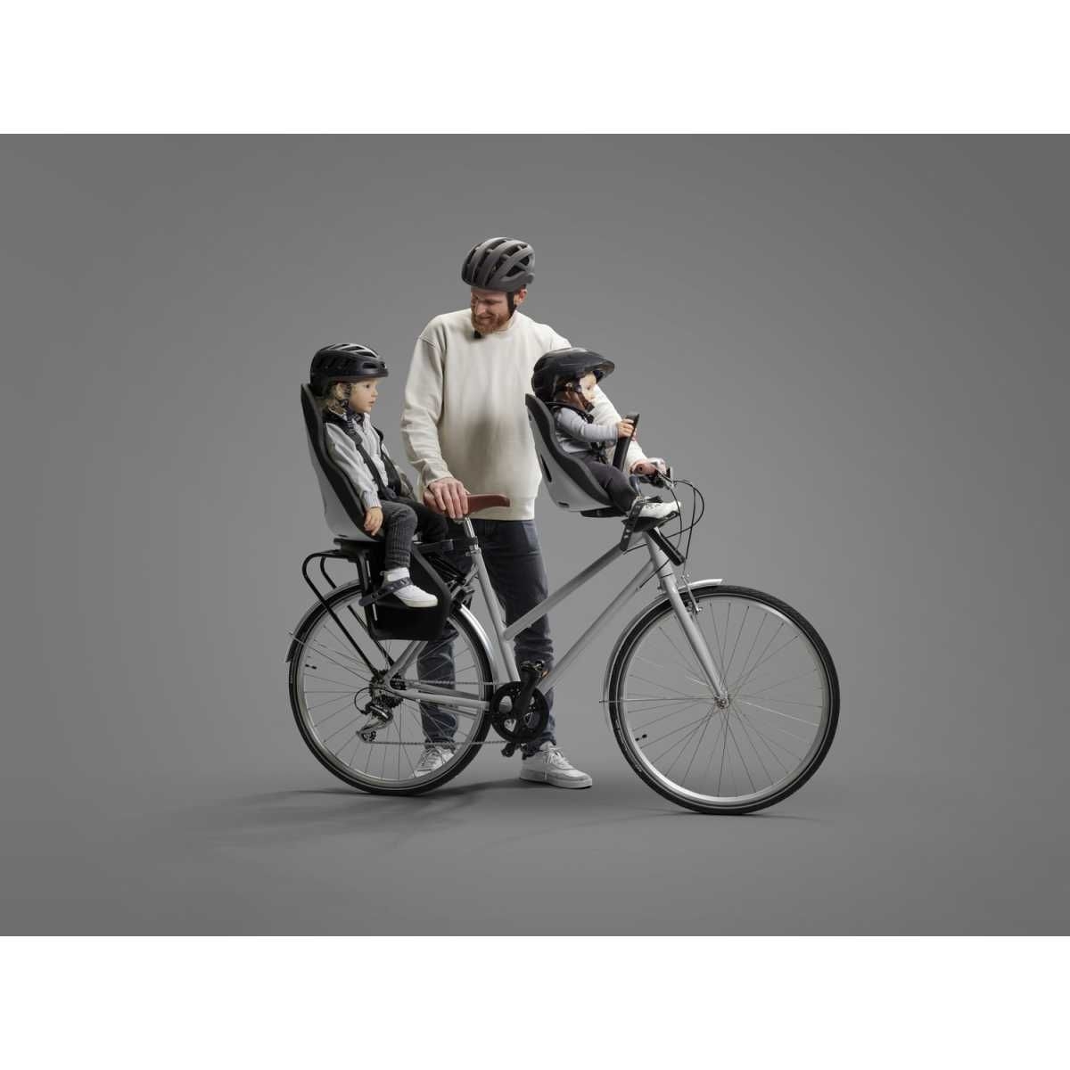 THULE Yepp Nexxt 2 Maxi Fahrradkindersitz Gepaecktraeger Grey - 12080232