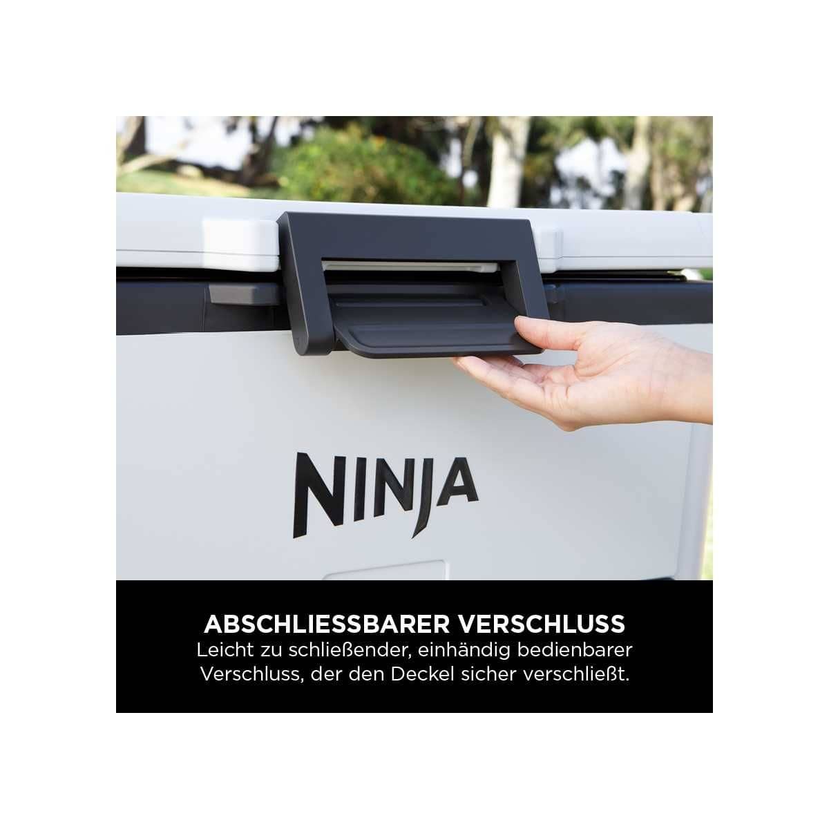 NINJA FrostVault 47L Kuehlbox mit Trockenzone- Wolkenweiss - FB151EUWH