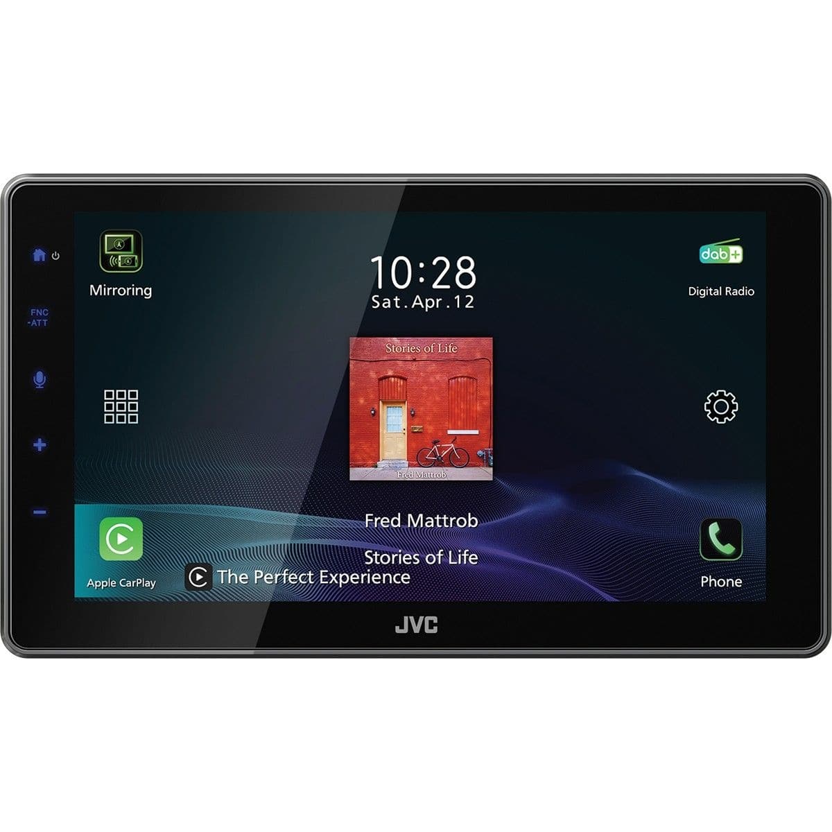 JVC KW-Z900DBW inkl- Installations-Kit mit LFB fuer Fiat Ducato Serie 8 ab Bj. 2022 - KW-Z900DBW KIT89PROFB