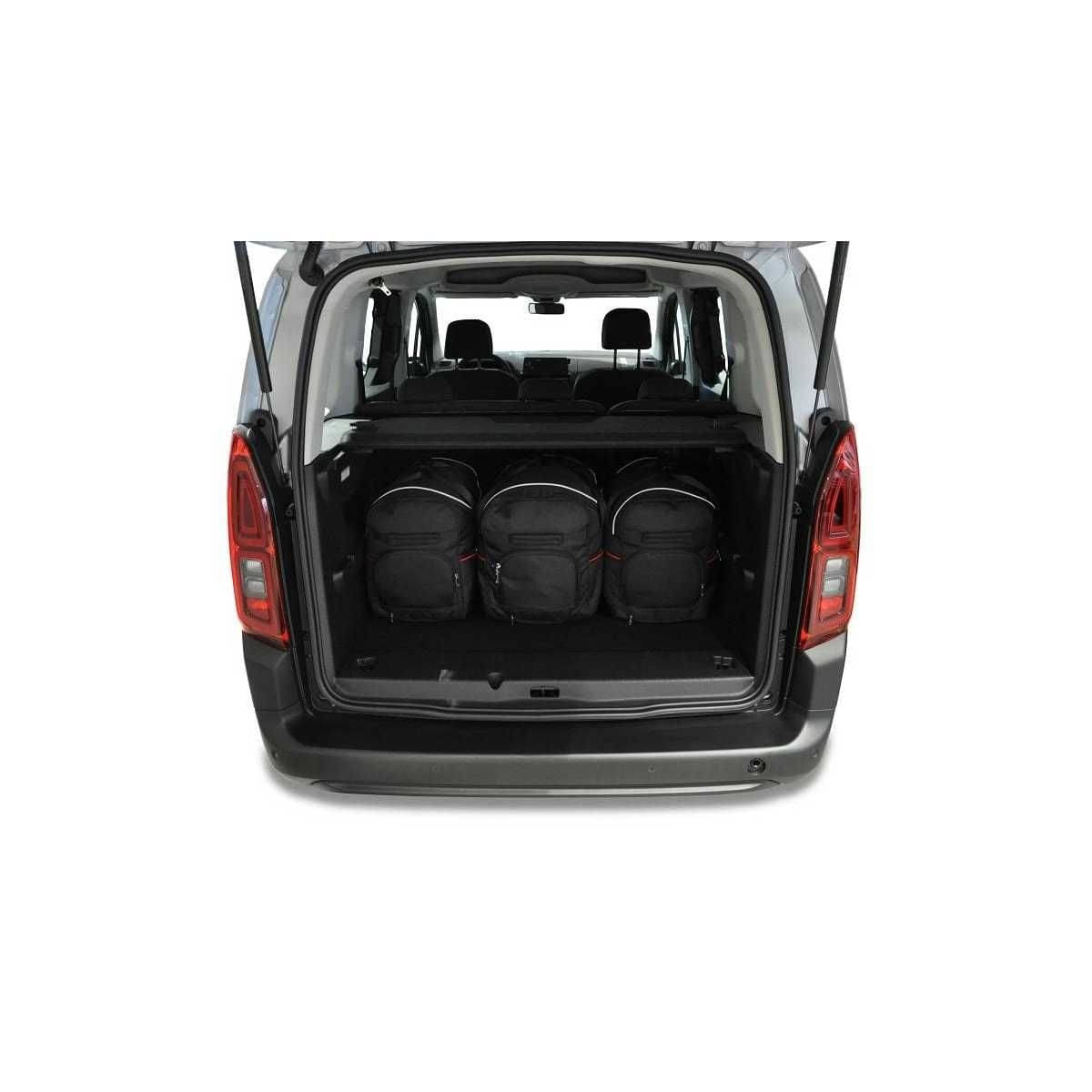 KJUST Kofferraum Taschen Set fuer TOYOTA PROACE CITY VERSO ab Bj. 2019 5er-Set - 7041048