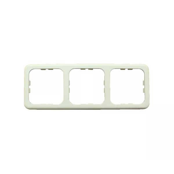 INPROJAL System 10.000 Abdeckrahmen 3-fach weiss - 10073W