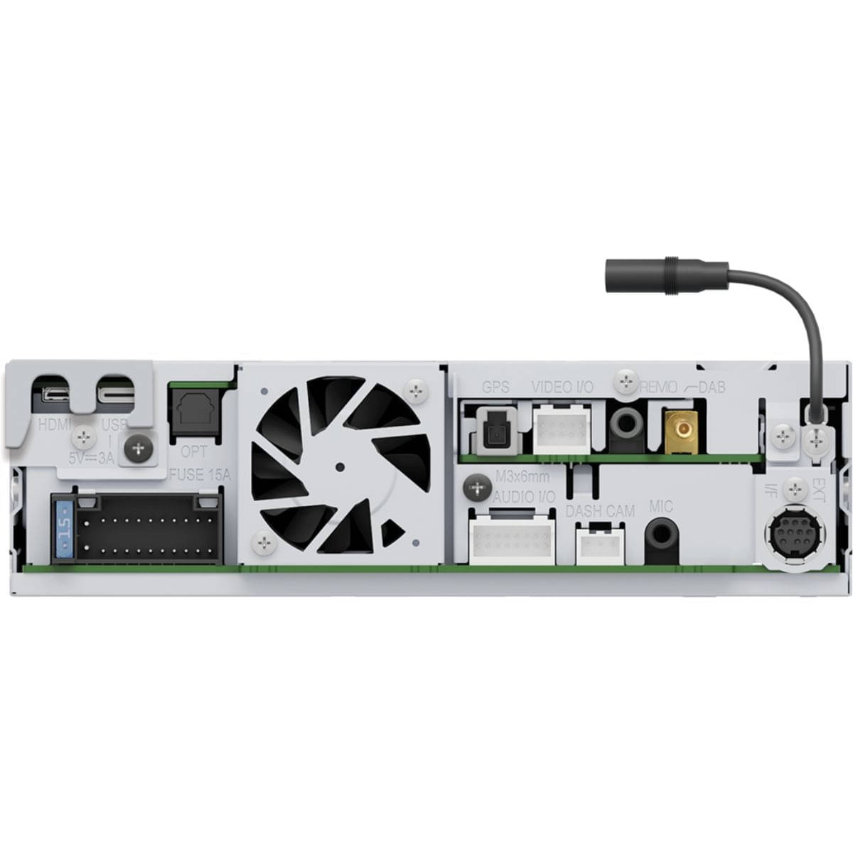 KENWOOD DMX9724XDS-CAMPER inkl- Installations-Kit ohne LFB fuer Fiat Ducato Serie 7 ab Bj. 2014-2022