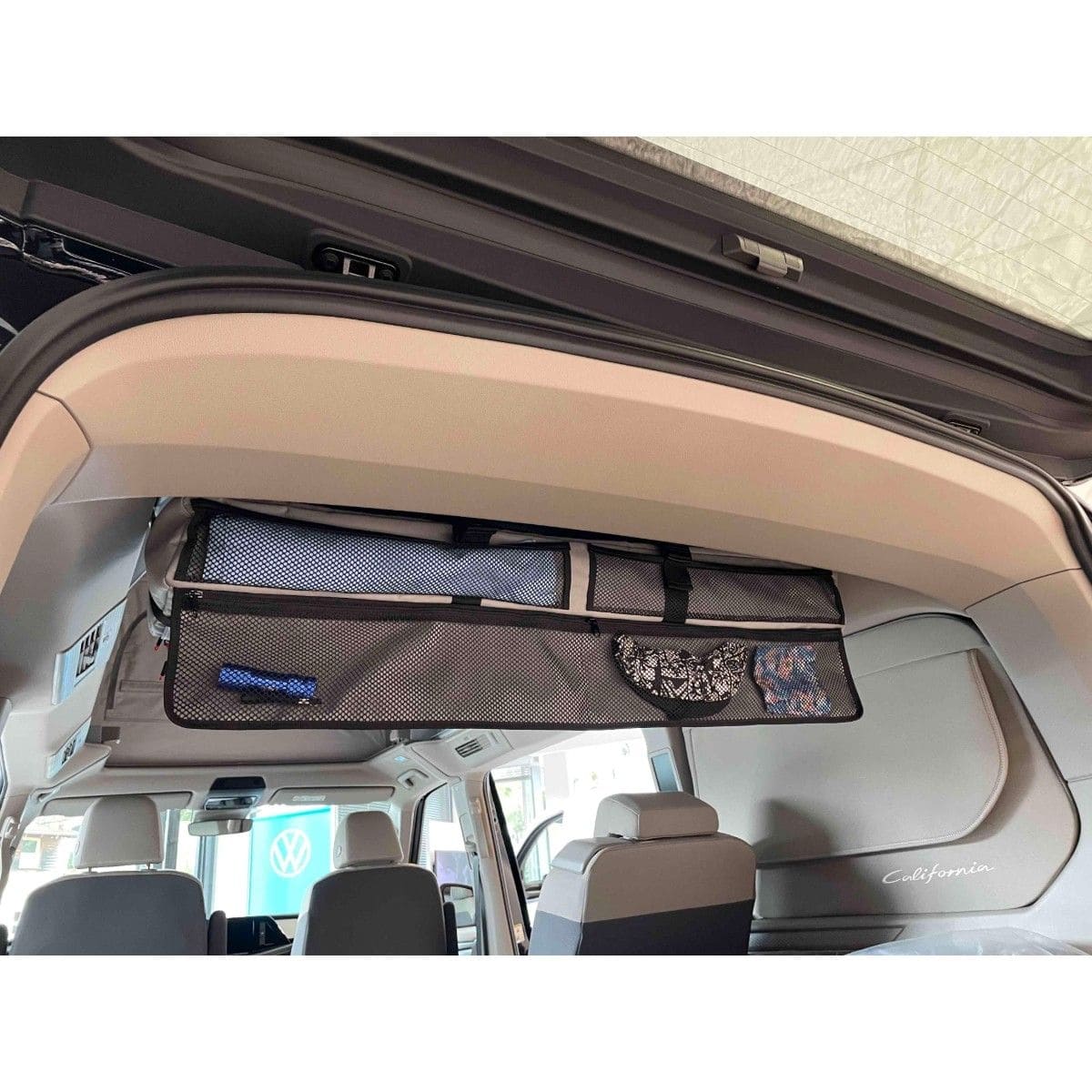 Dachschranktaschen-Set FELLEISEN New Roofer fuer VW T7 California- Grau DSH 0002 39