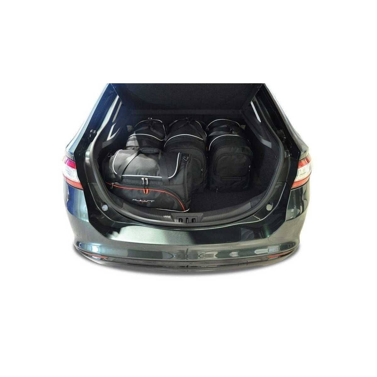 KJUST Kofferraum Taschen Set fuer FORD MONDEO LIFTBACK Bj. 2014-2021 5er-Set - 7015005