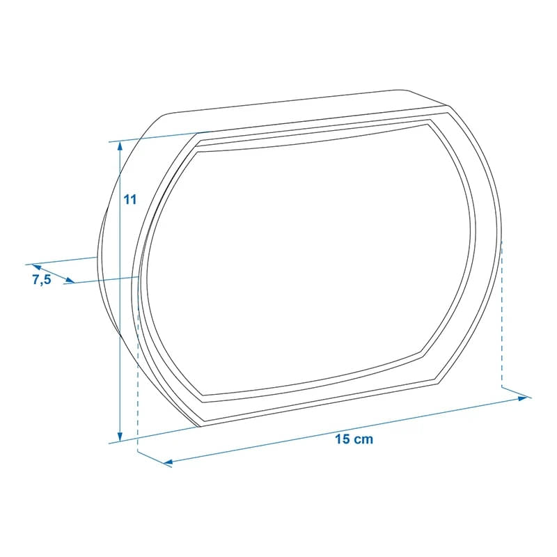ProPlus Fahrzeug Spiegel Toter Winkel Spiegel XL - 750618
