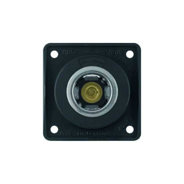 BERKER INTEGRO Flow Einbau-Powersteckdose 12V AUTO schwarz matt - 8 4571 25 03