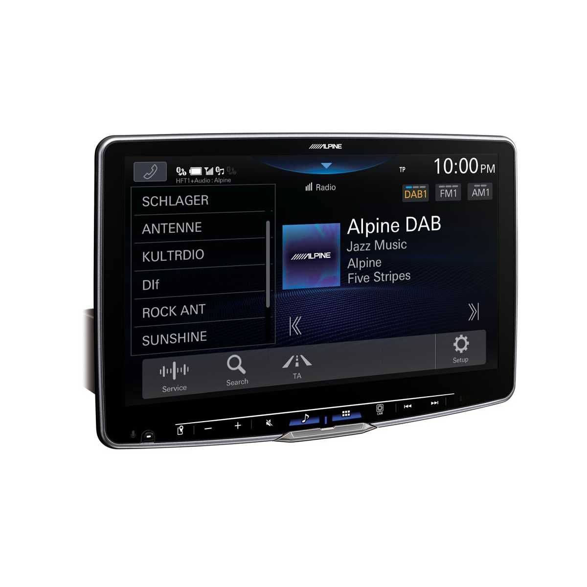 ALPINE HALO 11 Digital-Media-Station iLX-F115D inkl. Navi-Stick KTX-NS01EU - NAVI-F115D