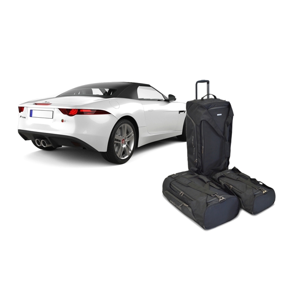 Car Bags Pro-Line J20601SP Jaguar F-type -X152- Cabrio Bj- 13- heute Reisetaschen Set- Auf Ihr Auto massgeschneidert- Das Original