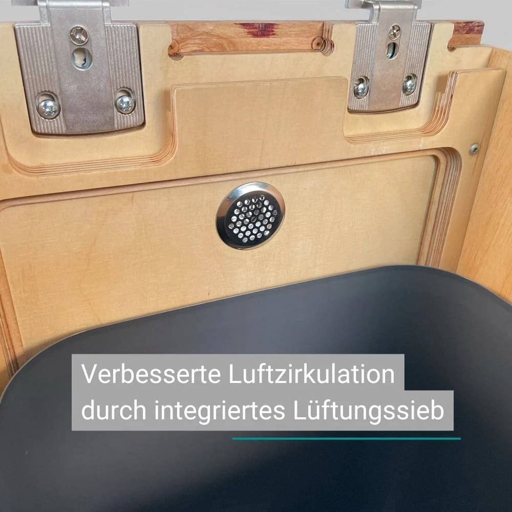 TRELINO Trenntoilette Timber Groesse M Anthrazit - T01-02602