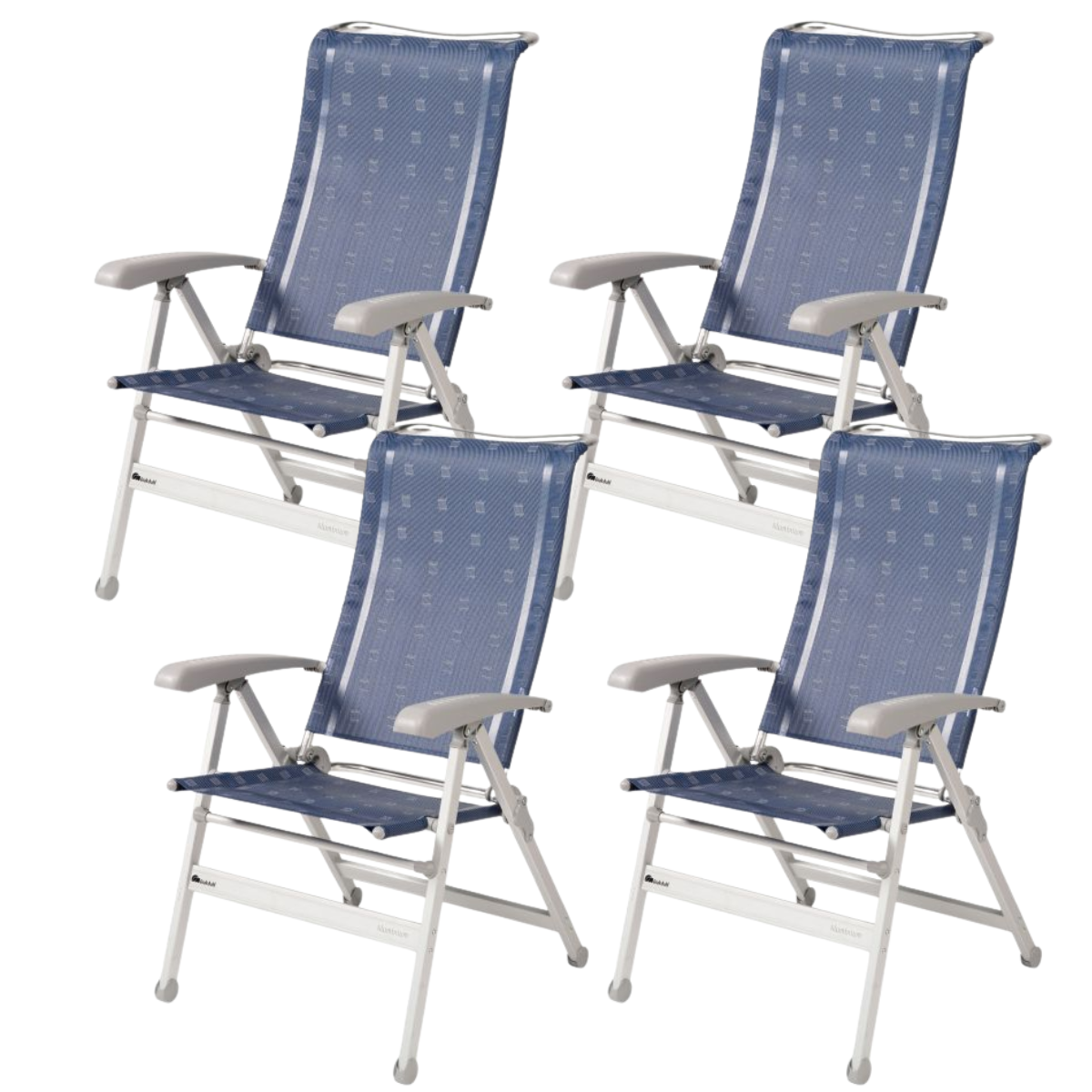 DUKDALF Stuhl Cha Cha blau 4er-Set - 42-02-4611.0