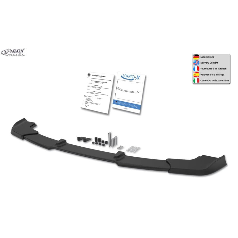RDX Frontspoiler Frontlippe VARIO-X für VW ID.3 ID3 E1 RDX Frontspoiler Frontlippe VARIO-X fuer VW ID.3 ID3 E1 - RDFAVX30221