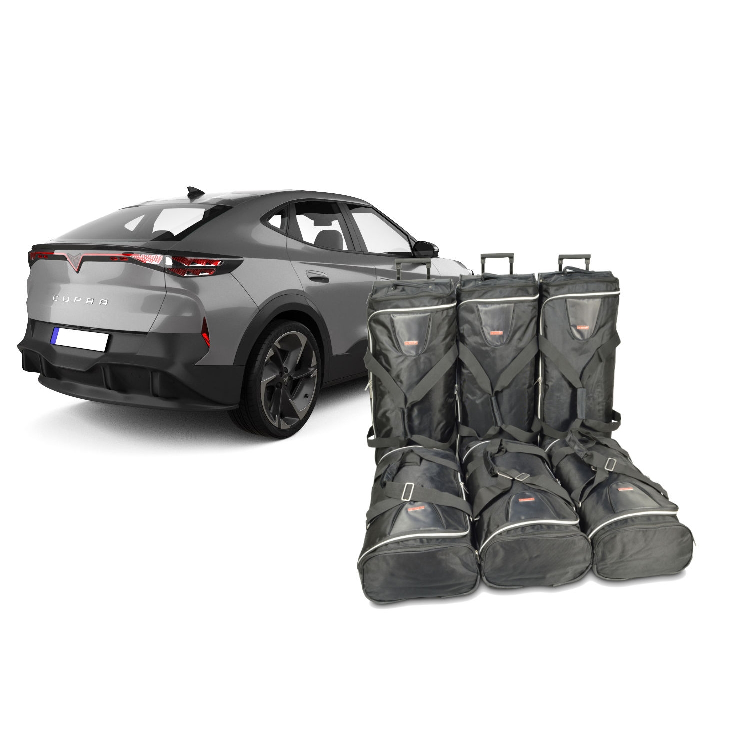 Car Bags C30701S CUPRA Tavascan Bj- 24- heute Reisetaschen Set- Auf Ihr Auto massgeschneidert- Das Original