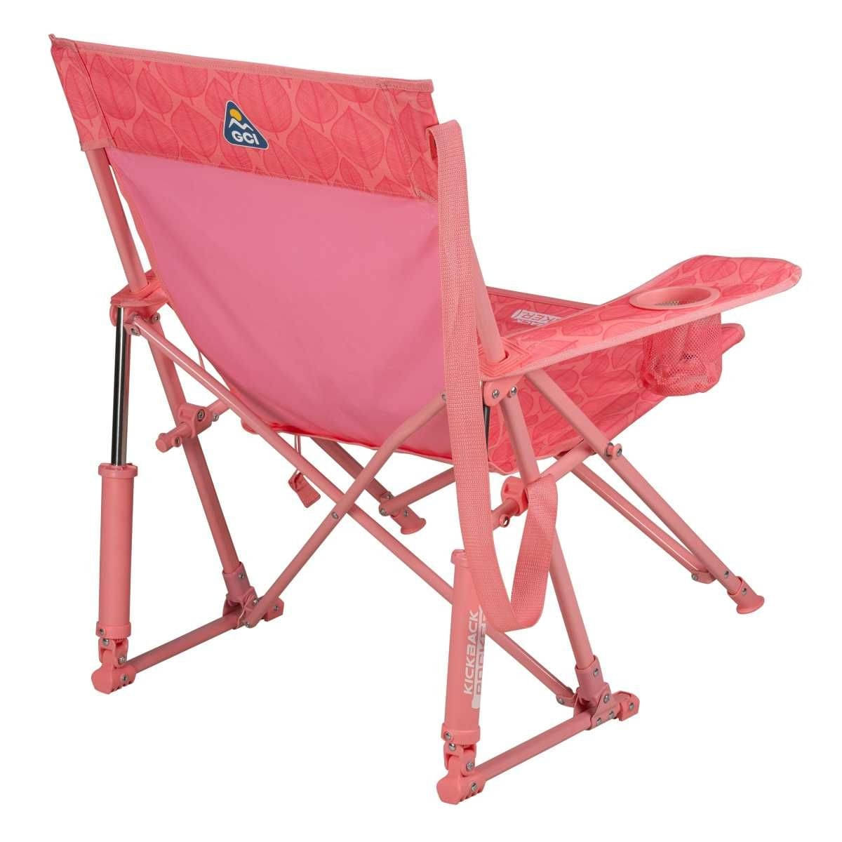 GCI faltbarer Schaukelstuhl Kickback Rocker Leaf Soft Pink - 410330