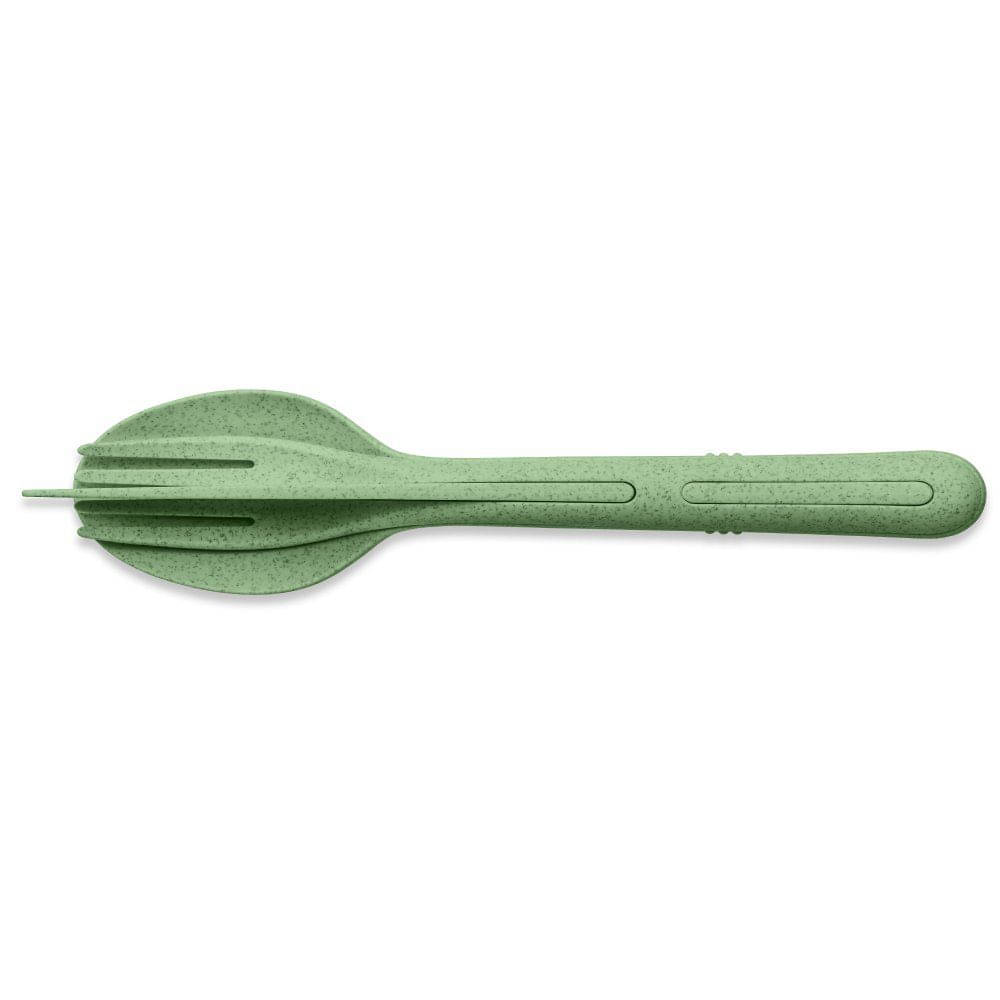 KOZIOL Besteckset KLIKK nature leaf green 3-tlg. KOZIOL Besteckset KLIKK nature leaf green 3-tlg. - 4003703